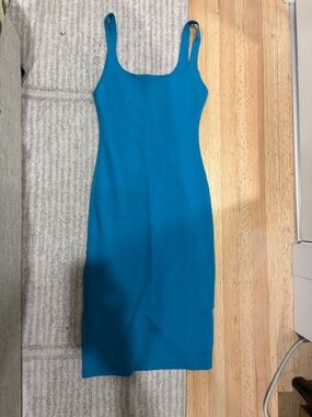 Zara Teal Midi Dress